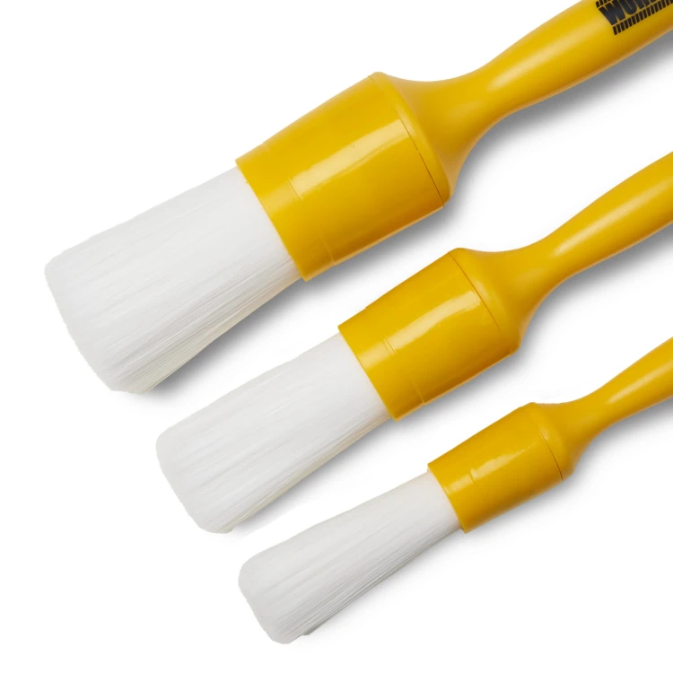 Work Stuff Detailing Brush Albino WS 102 – zestaw 3 pędzelków detailingowych