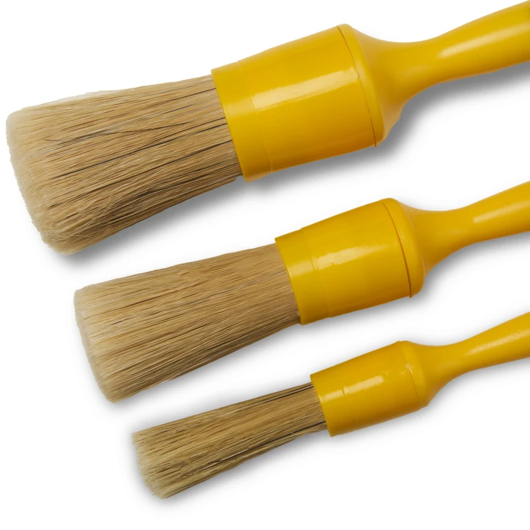 Work Stuff Detailing Brush Classic WS 100 – zestaw 3 pędzelków detailingowych