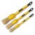 Work Stuff Detailing Brush Classic WS 100 – zestaw 3 pędzelków detailingowych