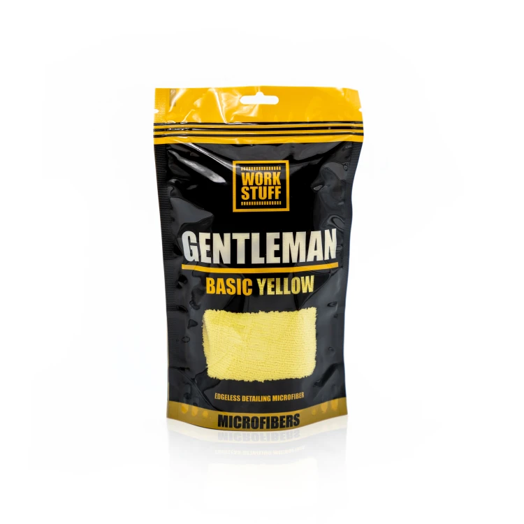 Work Stuff Gentleman Basic Yellow WS 058 40x40 cm 350 GSM – mikrofibra detailingowa