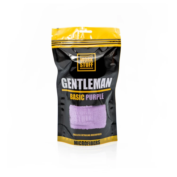 Work Stuff Gentleman Basic Purple WS 061 40x40 cm 350 GSM – mikrofibra detailingowa