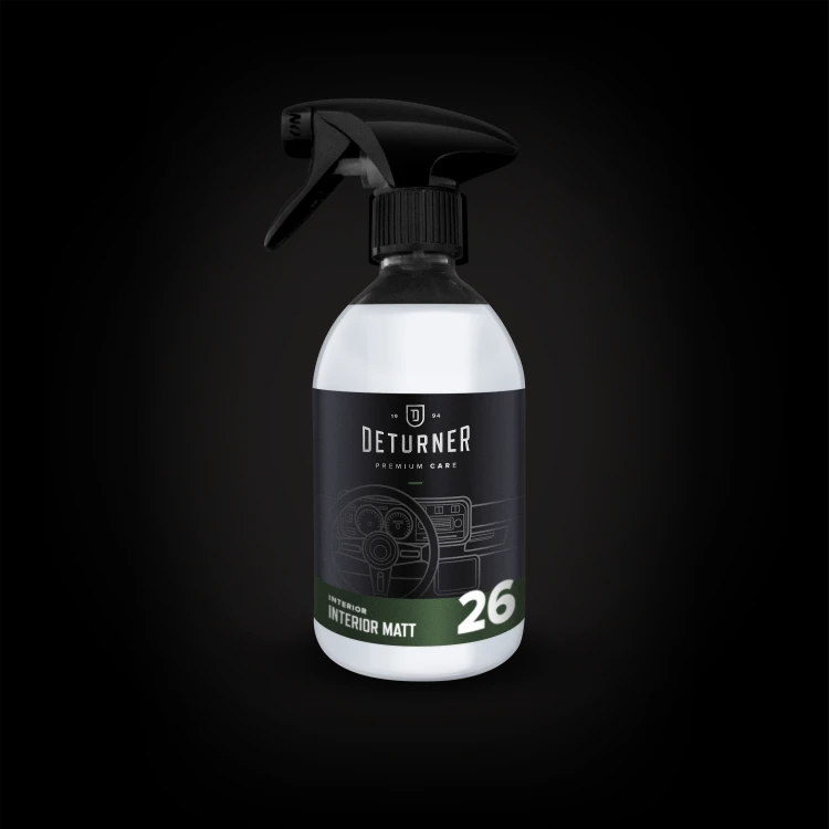Deturner Interior MATT 500 ml – matowy dressing do plastików wewnętrznych