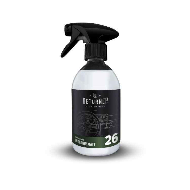 Deturner Interior MATT 500 ml – matowy dressing do plastików wewnętrznych