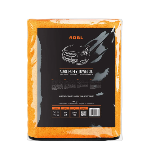 ADBL Puffy Towel XL 60x90 cm 840 GSM – ręcznik z mikrofibry do samochodu