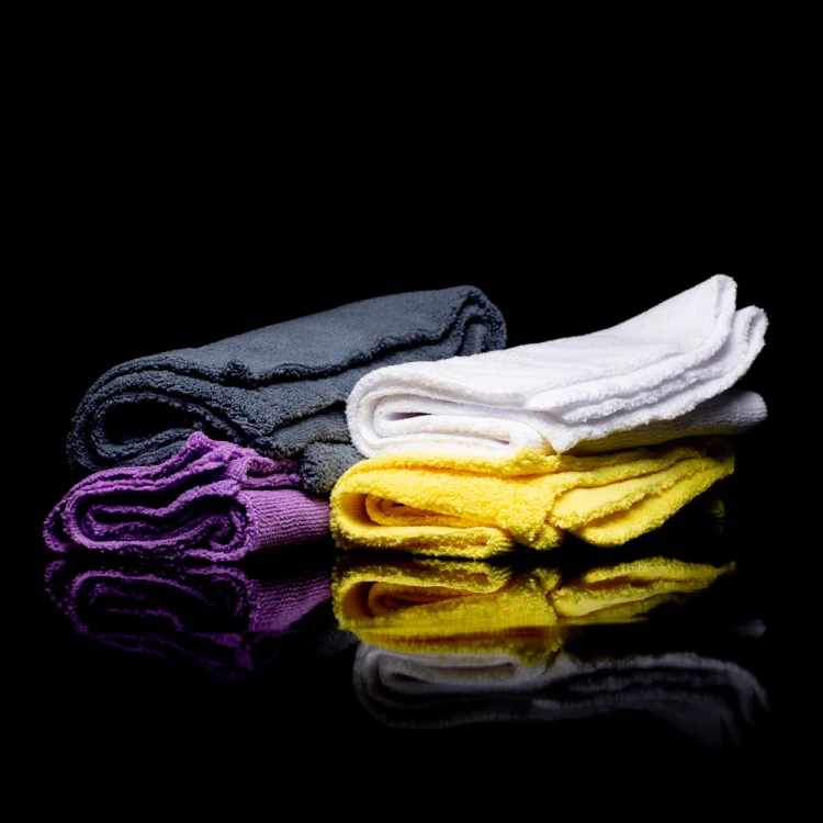 WORK STUFF GENTLEMAN Basic 4-color pack – zestaw 4 mikrofibr 40×40 cm 350 GSM