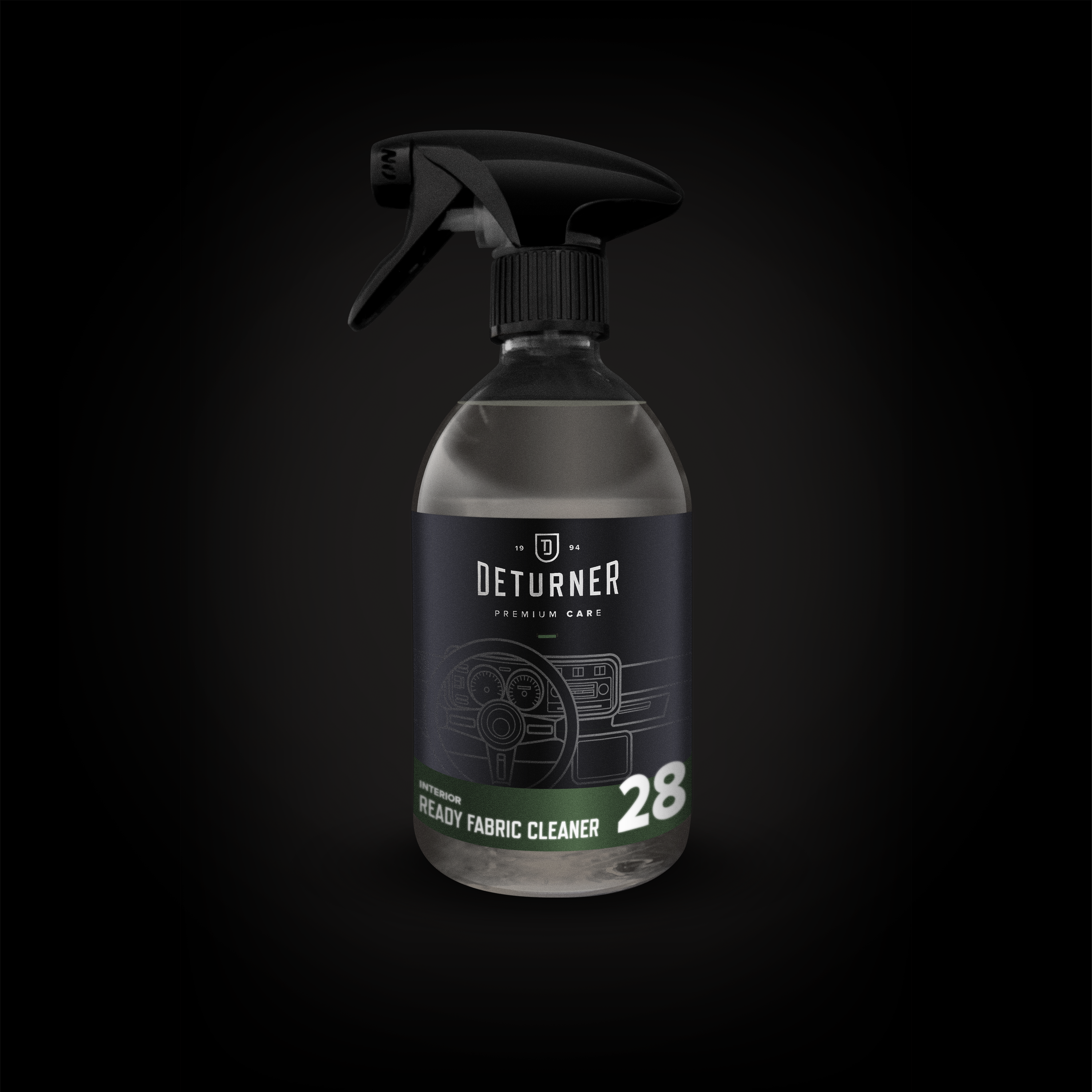 Deturner Ready Fabric Cleaner 500 ml – środek do czyszczenia tapicerki, weluru i alcantary